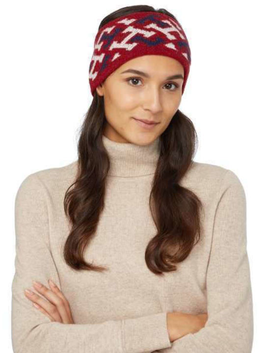Iconic Γυναικείο Headband σε Μπορντό χρώμα