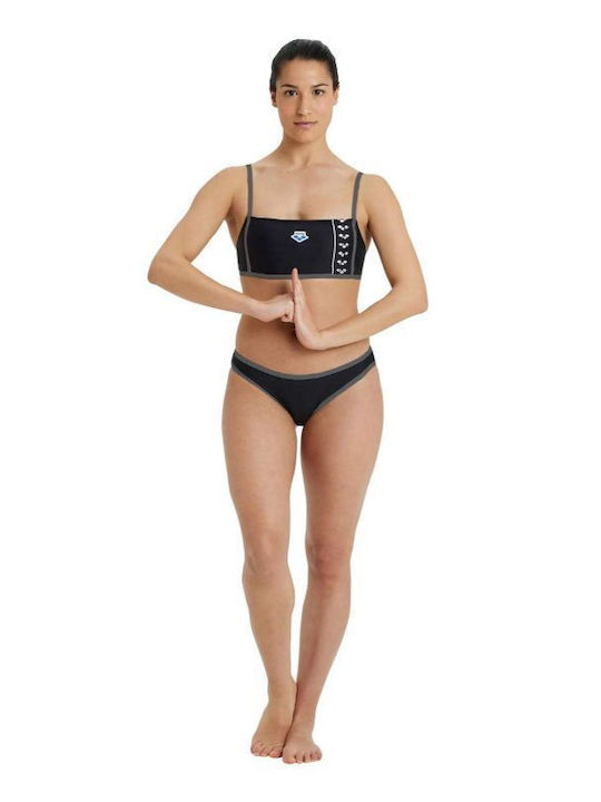 Set Bikini Μπουστάκι Μαύρο