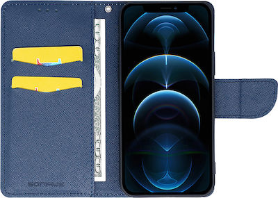 Sonique Trend Synthetic Leather Wallet Veraman / Dark Blue (Galaxy A03)