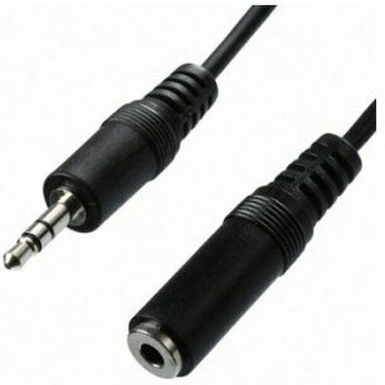 SGL Καλώδιο Ήχου 3.5mm female - 3.5mm female Μαύρο 3m 197659 TR-197659