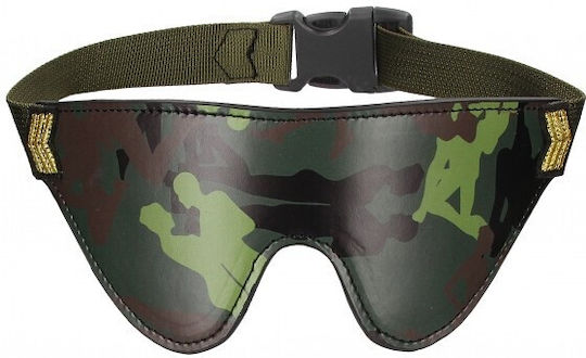Shots Ouch! Army Theme Eye Mask BDSM Μάσκα σε Πράσινο Χρώμα