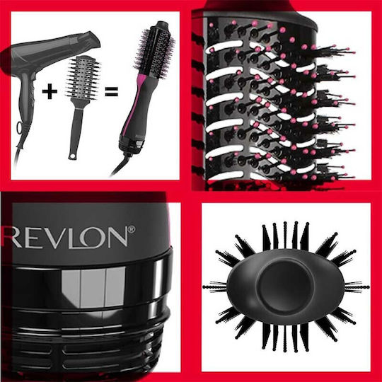 Revlon One-Step Volumiser Electric Brush with Air for Curls 800W