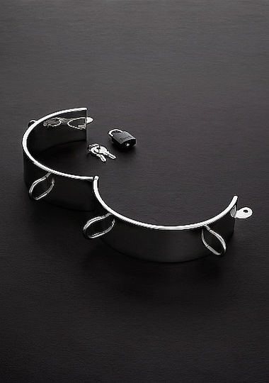 Triune Collar For The Dungeon Κολάρο σε Γκρι Χρώμα