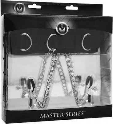 XR Master Series Submission Collar And Nipple Clamp Union