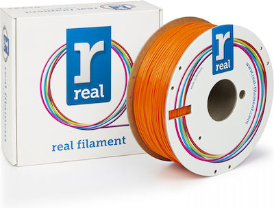 Real Filament PETG 3D Printer Filament 1.75mm Orange 1kg