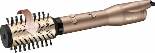 Babyliss Big Hair Dual Ceramic Electric Brush with Air & Rotating Head for Straightening and Curls 650W