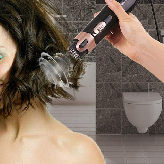 Andowl Electric Brush with Air for Straightening and Curls 550W