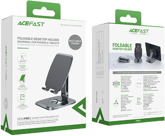 Acefast E13 Desk Stand for Mobile Phone in Gray Colour
