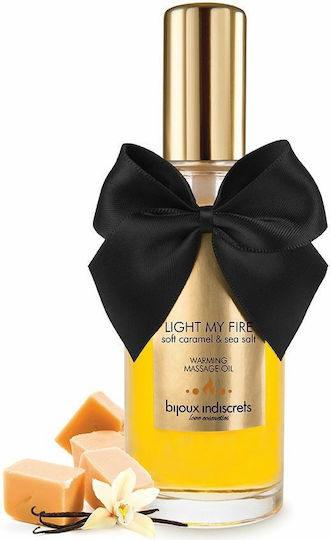 Bijoux Indiscrets Warming Light My Fire Λάδι για Μασάζ σε Spray με Άρωμα Soft Caramel Sea Salt 100ml