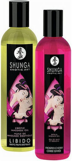 Shunga Touch Of Romance mit Duft Schokolade 3Stück