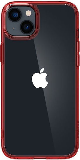 Spigen Ultra Hybrid Back Cover Plastic 2mm Red Crystal (iPhone 14)