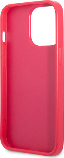 Guess Metal Logo Back Cover Plastic Pink (iPhone 13 Pro)