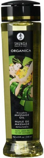 Shunga Organica Λάδι για Μασάζ με Άρωμα Exotic Green Tea 240ml