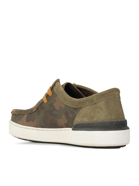 CourtLite Wally Δερμάτινα Ανδρικά Casual Παπούτσια Olive