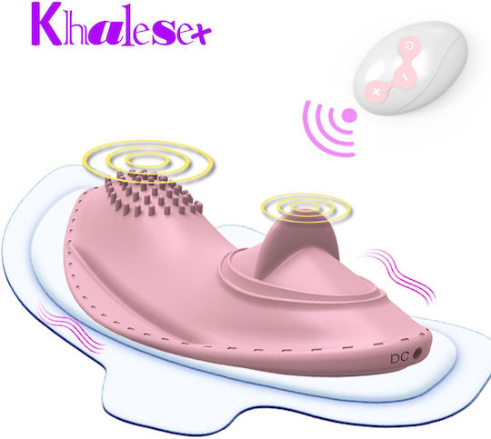 Kinksters Mini Κλειτοριδικός Δονητής με Απομακρυσμένο Έλεγχο Strap On Vibrator Pink