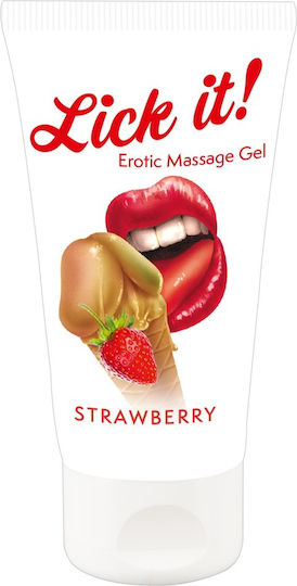 Massage Gel with Scent Strawberry 50ml