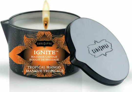 Kama Sutra Ignite Massagekerze mit Duft Tropische Mango 170gr