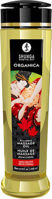 Shunga Organica Λάδι για Μασάζ με Άρωμα Maple Delight 240ml