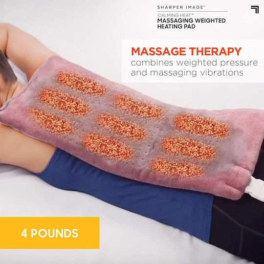 Factory Massaging Weighted Heating Pad Mat Massage for the Neck, the Waist & the Back with Vibration and Heating Function Green