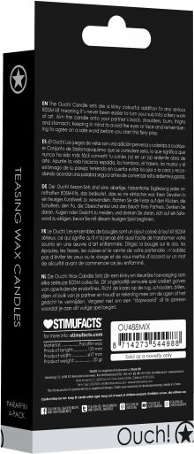 Shots Teasing Wax Candles 4Stück