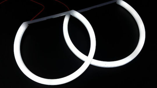 Car Headlight Angel Eye Ring 12V BMW E46 White Color