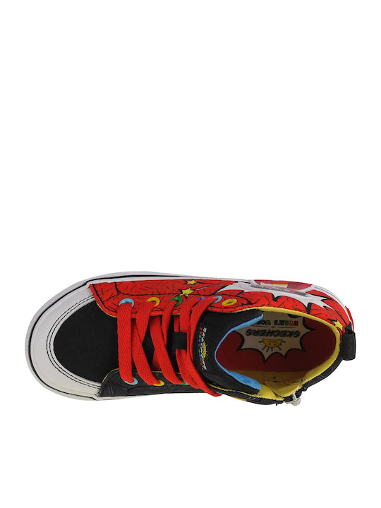 Street Fame Kinder Sneakers Hoch Rot