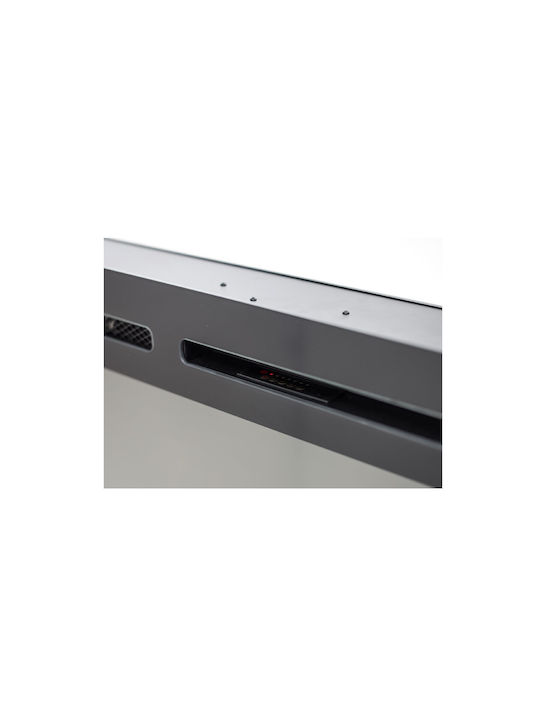 Hitense London ”Luxury Edition” Wall Mounted Electric Fireplace 1600W 91.5x54.5cm Black