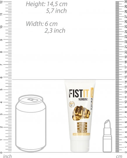 Shots Fist It Numbing Anales Gel-Schmiermittel 100ml