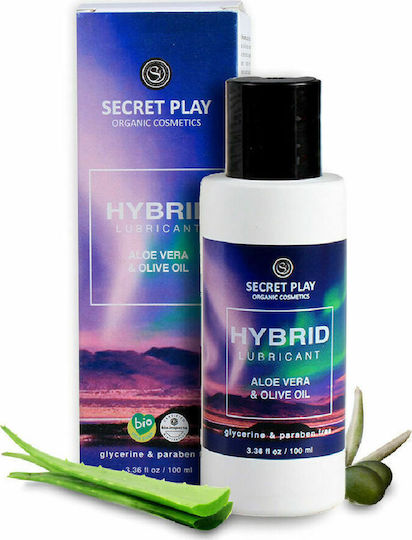 Secretplay Hybrid Lubricant Aloe Vera & Olive Oli 100ml
