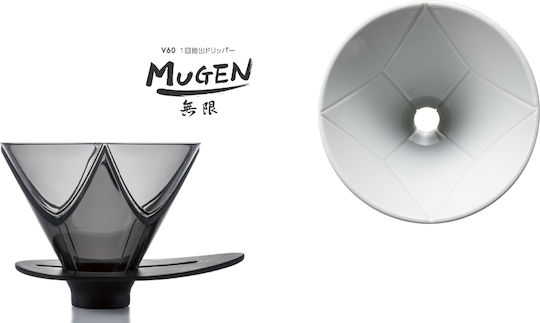 Hario V60 02 Coffee Dripper Πλαστικό Μαύρο 137x116x102mm