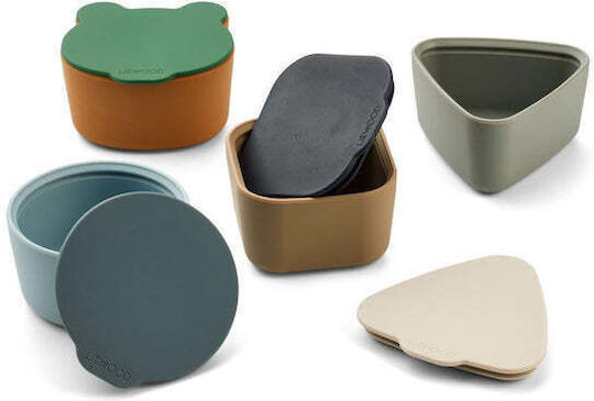 Liewood Plastik Kinder Lunchset Verschiedene Designs/Farben Sortiment an Designs/Farben