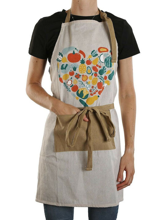 Versa Apron Brown 70x80cm