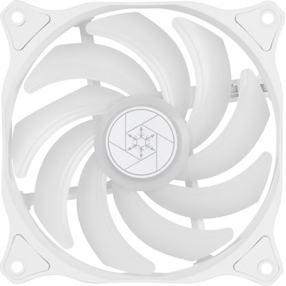 Silverstone Air Blazer 120RW Case Fan (2200rpm / 93.97cfm) with ARGB Lighting and 4-Pin PWM Connection White