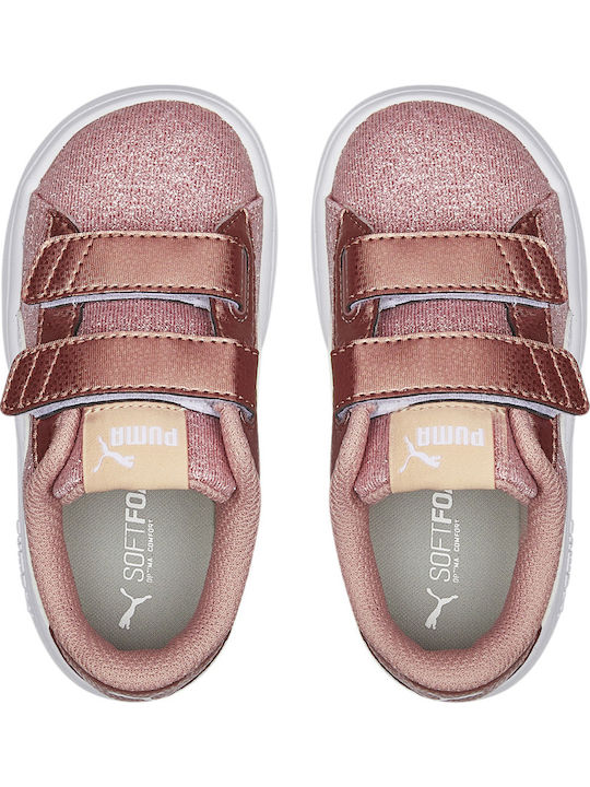 Smash Παιδικά Sneakers με Σκρατς Ροζ