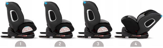 Momi Tordi Καθισματάκι Αυτοκινήτου με Isofix Black 0-36 kg