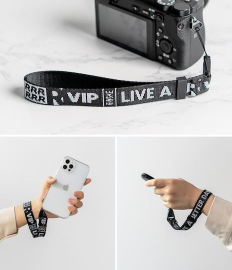 Ringke Neck Strap for Mobile Black