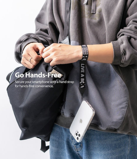Ringke Neck Strap for Mobile Black
