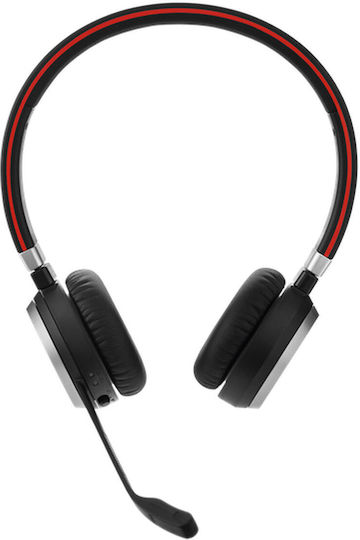 Jabra Evolve 65 SE MS Duo Wireless On Ear Multimedia Headphone with Microphone Bluetooth