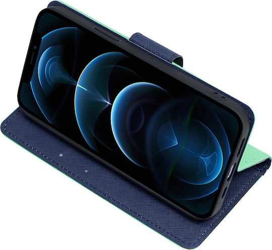 Sonique Trend Book Δερματίνης Τιρκουάζ (Redmi Note 11 Pro+ 5G)