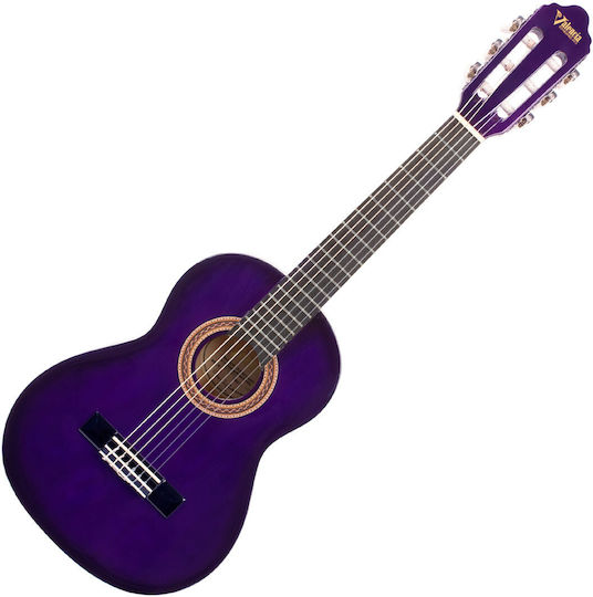 Valencia Klassisch Gitarre 1/4 VC101 Purple Sunburst