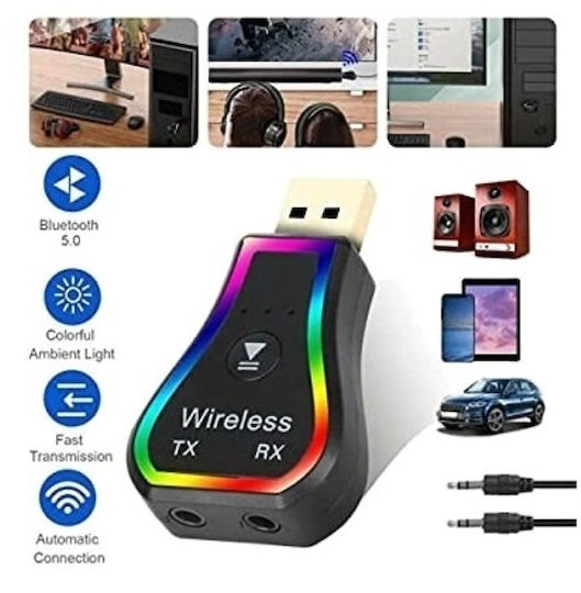 Andowl Bluetooth 5.0 Приемник и Предавател с USB Изход