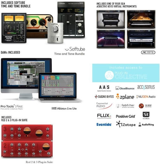 Focusrite Rednet D64R Εξωτερική Επαγγελματική Κάρτα Ήχου με Σύνδεση Ethernet