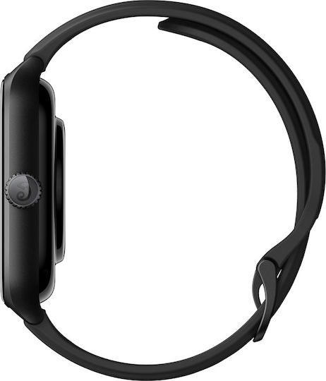 Amazfit GTS 4 Aluminium 43mm Wasserdicht Smartwatch mit Pulsmesser (Infinite Black)