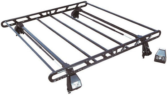 Hermes SGS1 Metallic Car Roof Rack Universal (Set with Legs and Locks)