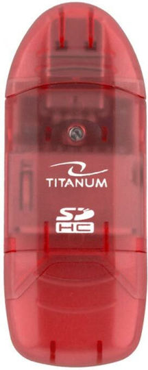 Esperanza TA101 Card Reader USB 2.0 for /S/D/ / / / / / Red