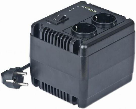 Energenie EG-AVR-0501 Compact Voltage Regulator Relay 500VA with 2 Sockets Current