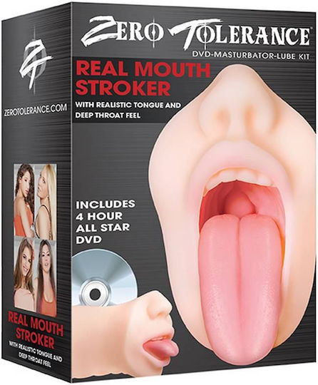 Zero Tolerance Real Mouth Stroker Masturbator Mouth