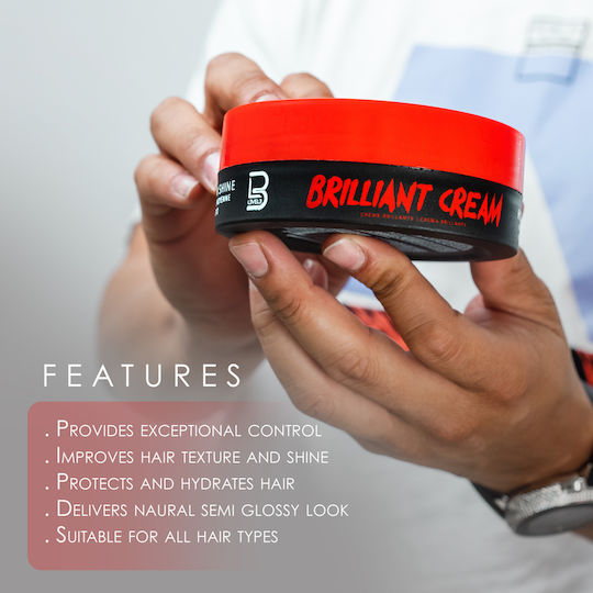 L3vel3 Brilliant Hair Styling Cream with Shine with Strong Hold 150ml
