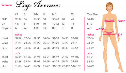 Leg Avenue Complete Sheer Bra Set Black