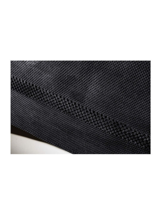 Guy Laroche Rubicon Four-Seater Sofa Throw 170x350cm Black